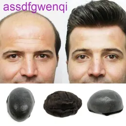 thin skin base human hair mens wigs skins hair replacement mens toupee96180298658348