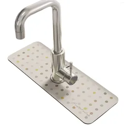 Tappetini da bagno lavanti cucine per padella tappetino per rubinetto per casa materiale morbido per la diatomite assorbente pentola da bagno con maniglia