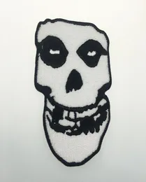 Famous Old School PUNK Embroidered Iron On Patch Motorcycle Punk Music Biker Patch DIY SKULL Applique Embroidery Badge 6WyT2221308