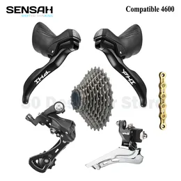 Sentah Phi Road Bike 2x10 Speed ​​Shifters 20S Derailleur Groupset Spake Broms Bicycle Road Shifter L/R bak för 4600 kassett 10V