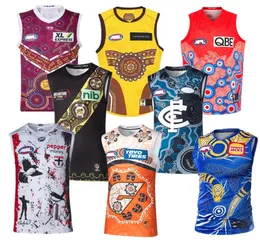 afl All teams jersey 2023 CARLTON BLUES GOLD COAST SUNS geelong GUERNSEY Fans Tops Tees singlet MELBOURNE DEMONS AFL jerseys shirt5302011