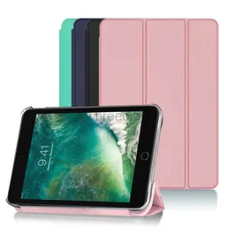 أكياس لحالات الكمبيوتر اللوحي لأجهزة iPad Mini 4 (2015) لحالات iPad mini4 Magnetic لـ iPad mini4 7.9 A1538 A1550 Smart Pu Leather Cover Funda 240411