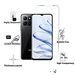 4pcs الزجاج المقسى لـ Huawei Honor 70 Lite Glass 70Lite x9 x8 x8a x7a x6 x5 x40i 9x lite 20 pro 20lite screen protector glass