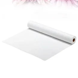 Tubos de papel de papel de papel Kraft branco para desenhos de armazenamento Posters pinturas de papel (branco) 2pcs