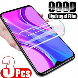 Filme de hidrogel 3pcs para LG V40 V50 V50S V60 Protetor de tela para LG K61 K40 K40S K41S K50 K50S K51S FILM