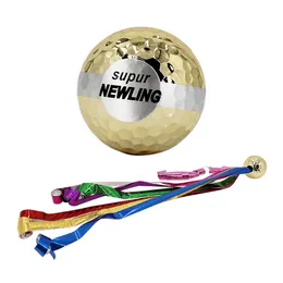 Pallina da golf 2 strati 3 strati Golf Game Match Ball Pratica esterna da golf Ferocchia galleggiante Glow Color Ball Golf Forniture