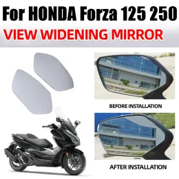 For HONDA Forza 125 250 NSS Forza125 Forza250 2023 Rearview Mirrors Lens Expand Field of View Convex Mirror Replacement Parts