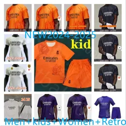 23 24 25 Real Madrid Y3 Bellingham Soccer Jerseys Football camisa Real Madrids Vini Jr Alaba Hazard Modric Marcelo Mbappe Jerseys de futebol final CAMISETA KIT CRIANÇAS