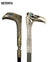 Bronze Eaglerhead Walking Stick for Man Party Dekorative Walking -Rohr -Männer Mode Elegante Handrohr Vintage Canes Defense Sticks 21066011