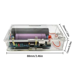 3.6-6V-1000kV DC Yüksek Voltaj Jeneratör Takviyesi Kartı İnvertör Transformatör Yüksek Voltaj Paketi Modülü DIY Kiti Tip-C Arayüz