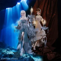 Fantasy Angel 1/3 BJD Doll Hera Fanstay Siren Sereia Doll Fish Body BJD Resin Toy Ball Dolls