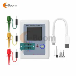 LCR-TC1 LCR-T7 TFT LCD Display Multimeter Transistor Tester Diode Triode Kondensator Motstånd Testmätare MOSFET NPN PNP TRIAC MOS