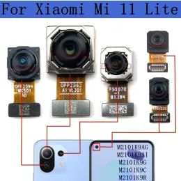 Front Rear Camera Module For Xiaomi Mi 11 Lite 4G 5G Original Frontal Selfie Front Back Main Camera Flex Cable Spare Parts