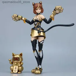 Action Toy Figures Transformation Toys Robots Ms General Model Dolls Shadow Series 12 Hour Yin Tiger Character Mecha Trendy Girl Desktop Decoration Cartoon