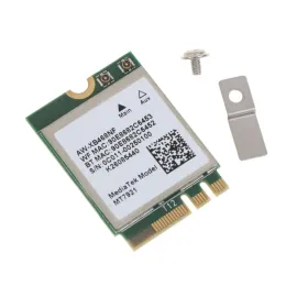 Карты Wi -Fi 6 Card MT7921K NGFF для .2 Wi -Fi модуль с BTCompatible 5.2, для .2 Wi -Fi Card для поддержки ноутбука для Windows 24BB