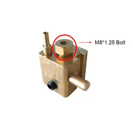 14ak m8*1,25 bulloni per saldatura per torcia consumatori a gas Accessori per la testa di pistola in ottone mig in stile europeo