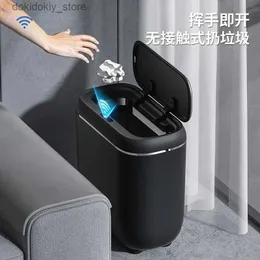 Pojemniki na śmieci 14L Smart Trash Can Automatyczny czujnik Arbae Can na łazienkę kuchenkę Arbae kostki Livin pokój recyklingowy