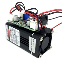 DC 12V Fokussierbarer Kopf 850 Nm 1000 MW Infrarot 1W Laserdiodenmodul TTL -Kühllüfter