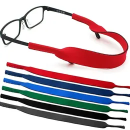 1pcs schwimmende Brille Straps Schaumkette Sonnenbrille Kette Sport Anti-Schlupf-Saitengläser Seile Bandkabelhalter Süßigkeiten Farbe