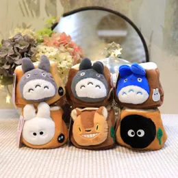 Desenho animado fofo cabine de 8 polegadas Totoro 20cm Doll Doll Doll Plush Toy