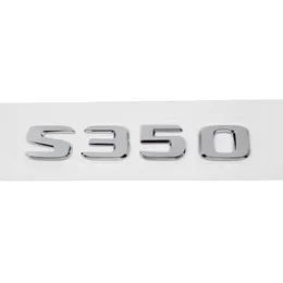 ABS Plastic S300L S320 S320L S350 Trunk Bakre logotyp Badge Emblem Sticker för Mercedes Benz klass W126 W140 W220 W221 W222