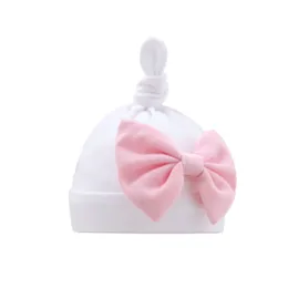 Cappello da bambino neonato grazioso nodo caldo brotta cappello da bambino taps ospedaliera per bambini cappelli per bambini berretto da bambino.