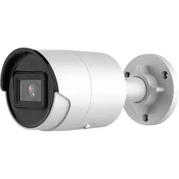 High Definition 4K 8MP PoE IP Bullet Camera with 00005Lux Low Light Vision, 131ft Night Vision, Smart VCA Detection, Built-in Microphone, Compatible with Hikvision