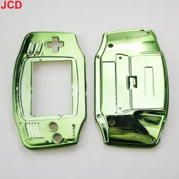 JCD Electroplating For GameBoy Advance Game Console New Housing Shell Sets For GBA Shell Case Cover With Screen Lens And Screw