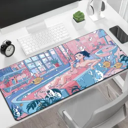 Mouse Per Computer Con Cavo a Forma Di Cuore Illustrazione di Stock