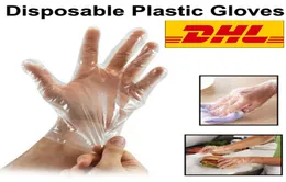 Zagęszczone plastikowe rękawiczki z tworzywa sztucznego czyszczenie żywności Catering Dłoń do kuchennej FoodcleaningBBBQ Fast DHL8261826
