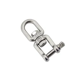 1pc Ring -girating Girabiner One Head Destactable Descarregando gancho Cadeia de traje de traje de fio Conectando a fivela 304Ss