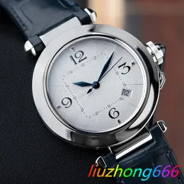 U1 Top-Grade AAA Pasha Women Designer Uhren für Herren Automatic Movement Watch Relojs 35-mm-Gelegenheits Luxus-Armbanduhr Mode
