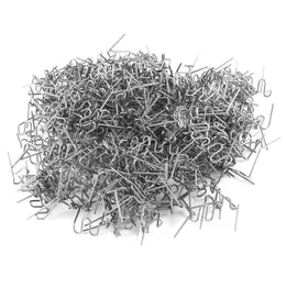 Universal 100 PCs/Set Precut 0,6mm-0,8mm onda quente grampos planos para reparo de grampeador de plástico Ferramenta de reparo de soldador