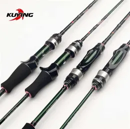 KUYING Teton 175m 503910quot 18m 60390quot Carbon Spinning Casting Stream Fast Speed Action Soft Lure Fishing Rod Pole4361764