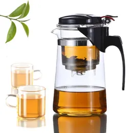 500ml 750ml 1000ml Jug Water Bottle Heat Resistant Explosion-Proof Glass Teapot Household Canteen