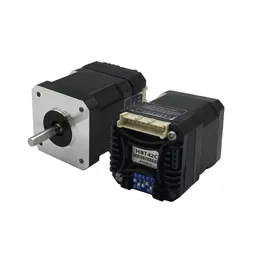 حلقة مغلقة محرك السائر متكامل مع برنامج التشغيل NEMA17 42mm NEMA23 57mm سهلة محرك Servo DC 2Phase خطوة سائق المحرك