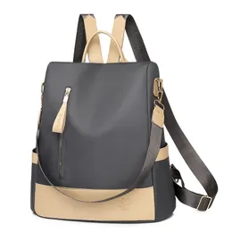 2023 Waterproof Oxford Cloth Women Backpack Antitheft Woman School Borse Fashion Borse Brackpack di alta qualità 240329