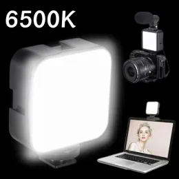 휴대용 LED 비디오 셀카 채우기 카메라 휴대 전화 용 라이트 램프 GOPRO 노트북 범용 셀카 조절 가능한 사진 플래시