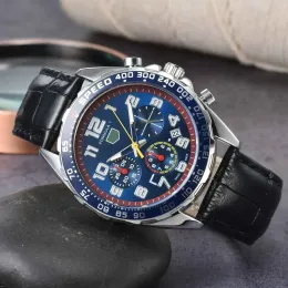 Hot Nuovo TOG TOG Formula1 Designer di lusso di alta qualità maschile tag orologio in quarzo Funzione piena Funzione con quadrante a tre ocula