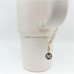 P Keychains Charms for Cup Accessories Personalized ORIAL NAME ID HANDLAY Tumbler مع تسليم إسقاط OTRK8