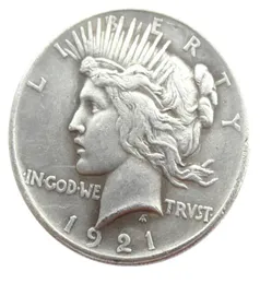 US 1921 Friedensdollar handwerk silberte Kopiermünzen Metallstätigkeiten Manufactoring Factory 9866436