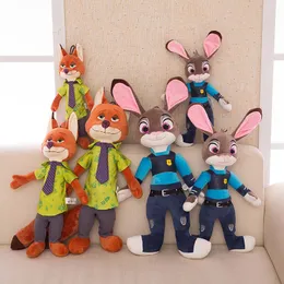 Anime Crazy Animal Plush Toy Doll Cartoon Fox and Rabbit Doll Girl Gift Children's tygdocka