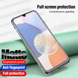 Samsung Galaxy A14 4G A34 A54 5G Matte Glass Film Samsang A 14 34 54 Samsunga14 Anti-fingerprint Screen Protector