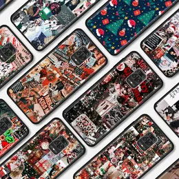 Merry Christmas Puzzle Coque Funda Phone Case for Xiaomi Redmi Note 7 8 8T 9 9S 9T 10 11 11S 11E Pro plus 4G 5G Case Para Capa