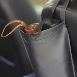 حقيبة تخزين مظلة مقاومة للماء للسيارات توفير مساحة تلقائية للمظلة بوال تغطية جلدية تغطية المظلة لتقييم السيارة
