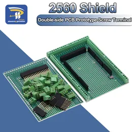 متوافق مع MEGA2560 Double PCB النموذج الأولي المسمار الطرفية الطرفية مجموعة لوحات لوحة Arduino Mega 2560 / Mega2560 R3