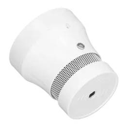دعم WiFi دعم WiFi لتطبيق Tuya لـ Zigbee مع تنبيه الصوت و LED LED Smart Smoke Alarm for Home