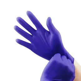 Muiti-purpose rękawiczki do dyspozycji nitrylowej trwałe rękawice bezpieczeństwa przemysłowego mechaniczne czyszczenie kuchenki