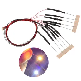 Evemodel C0603W 20pcs Pre-Welded Micro 0.1mm Copper Wired White - Foto 2