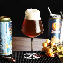 احتراف Teku Beer Mug IPA حصري Craft Beer Goblet عالي الكحول من القمح الزجاجي القمح Steins Mug Pilsner Cup بالجملة